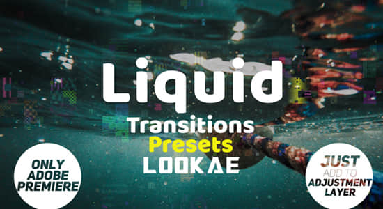 PR预设-15种液体形变平滑弹跳转场效果 Liquid Transitions Presets